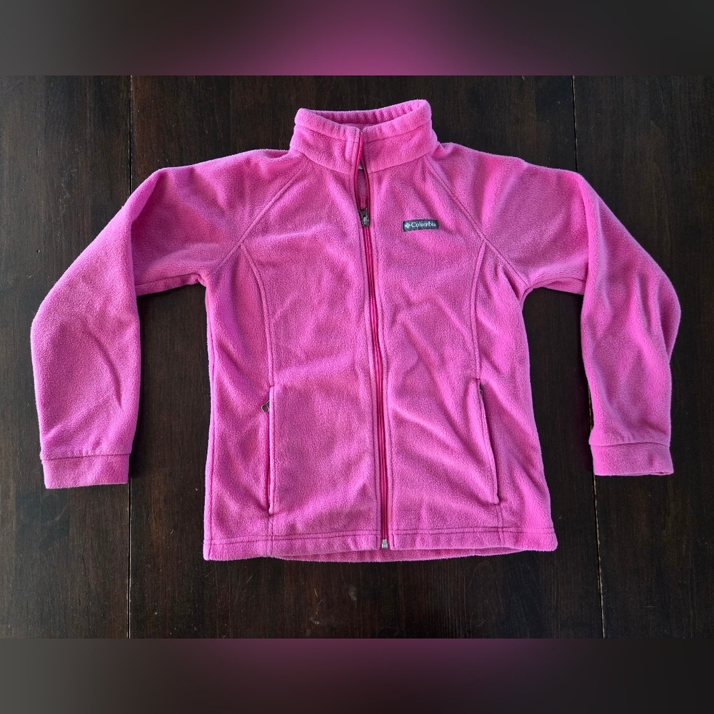 Columbia Vibrant Pink Fleece Jacket
